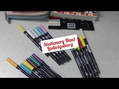Stationery Haul Ludwigsburg