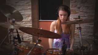 A.C.T. (Швеция)."Manipulator". Drum cover.  ДАРЬЯ ВЕРХОВЕЦКАЯ (15 лет).