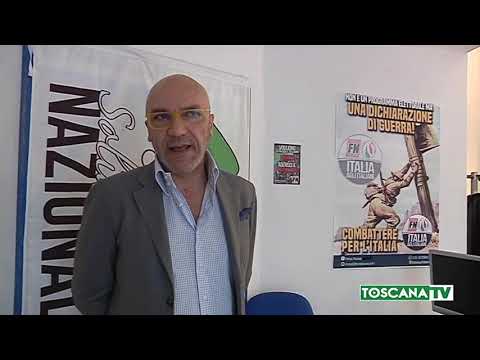 2019-03-20 PRATO - CANDIDATO FN ALLA ZANZARA,  AL GAY PRIDE SCIMPANZÈ