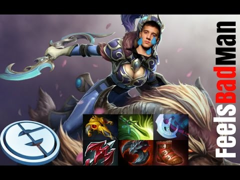 Arteezy Evil Geniuses - Luna - CLOSE GAME - 9K MMR - Dota 2