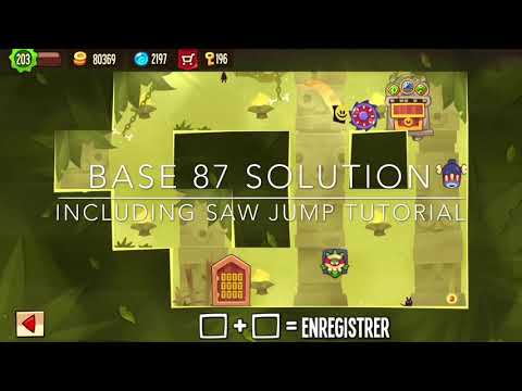King of Thieves - Hard base solution ( base 87 ) including saw jump tutorial