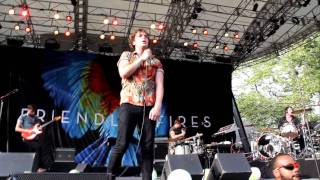 Friendly Fires - "Chimes" LIVE NYC HD - summerstage 08/07/2011