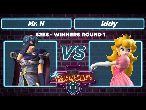 The Nightclub S2E8 - Mr. N (Marth) vs iddy (Peach) - WR1 SSBM