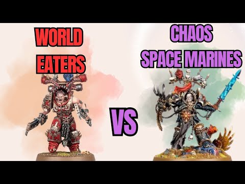 World Eaters vs CSM – Can Pure Aggression Be Stopped? Warhammer 40k.