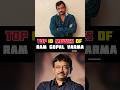 Top 10 Movies Of Ram Gopal Varma Top10 Rgv Rgvtrolls Shorts Short Yt Ytviral Ytshorts