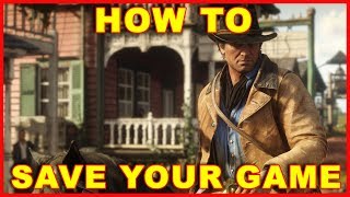 Red Dead Redemption 2: How to Save Your Game