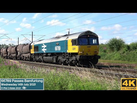 66789 at Bamfurlong - 14th July 2021