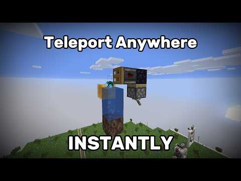 I Found a Way to Escape Death Anywhere in Minecraft | Wireless Enderpearl stasis chamber 1.21.11