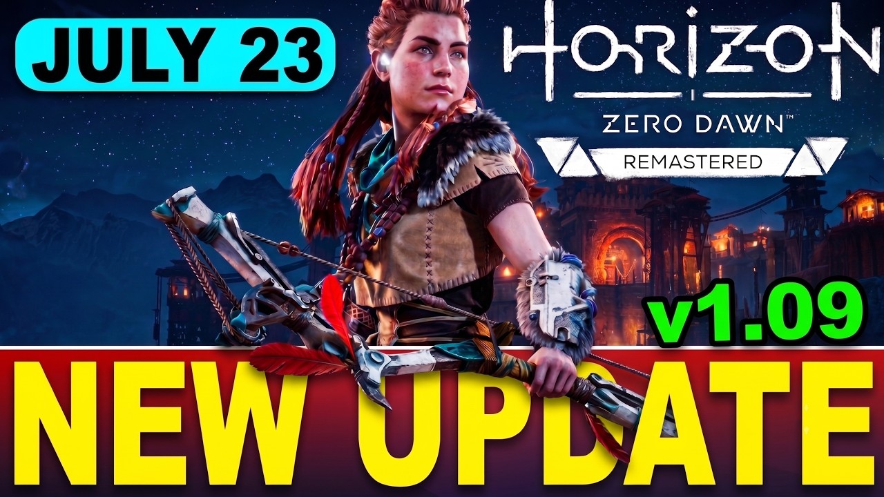 Horizon Zero Dawn Remastered Update 1.009 Patch - PS5 Power Saver Feature Added