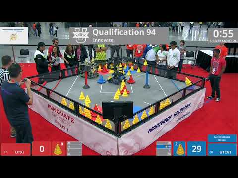 2018 VEXU Innovate Q94 - UTXJ vs UTCV1 - 2 to 96