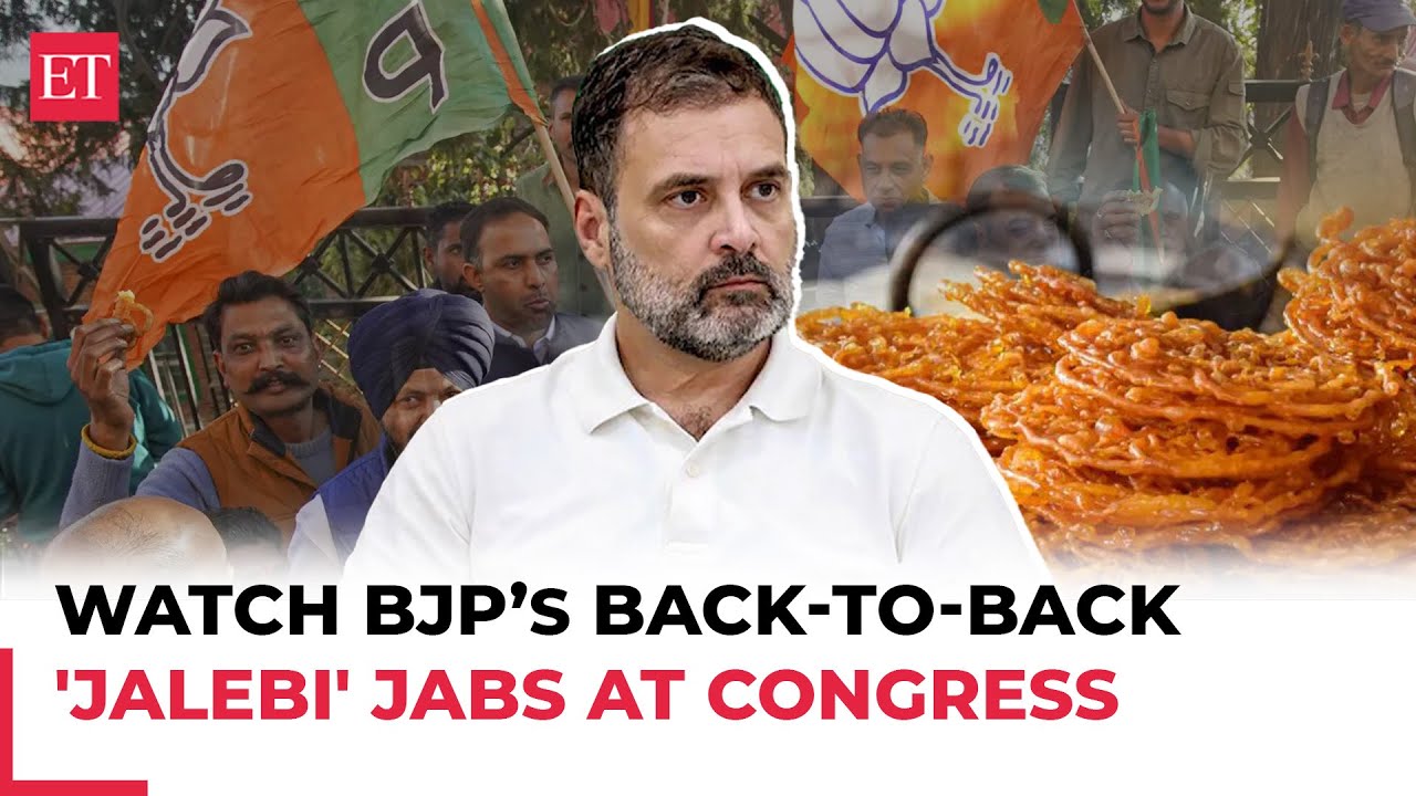 From BJP sending 'jalebis' to Rahul Gandhi’s home to meme fest, how it entered Haryana politics