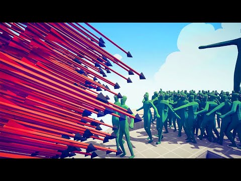 100x ZOMBIE + GIANT vs 2x MULTI ARROW | TABS - Totally Accurate Battle Simulator
