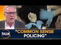 Cuffed And Bled Out With No Dignity Donald Trump Demands End To Two Tier Policing
