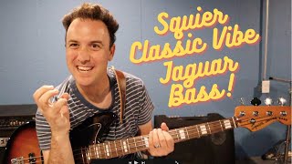 Video thumbnail for Squier Classic Vibe Jaguar Bass Review! by Danny Disher