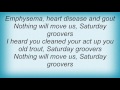 Robyn Hitchcock - Saturday Groovers Lyrics