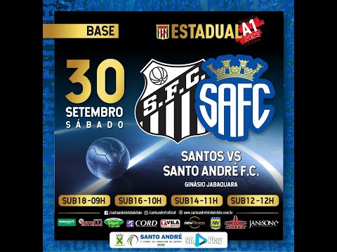 SAFC x Santos FC - Campeonato Estadual Série A1 - Categoria Sub 12