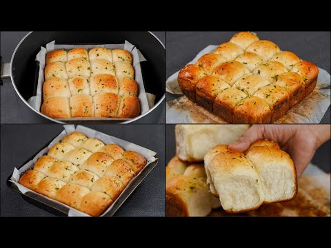 GARLIC DINNER ROLLS | DELICIOUS SOFT & FLUFFY DINNER ROLL RECIPE | GARLIC BREAD ROLL RECIPE | N'Oven