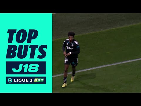 Top buts 18ème journée - Ligue 2 BKT / 2022-2023