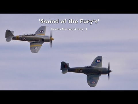 'Sound of the Furys' - Hawker Sea Fury T Mk.20 & Fury II - Bristol Centaurus & Pratt & Whitney