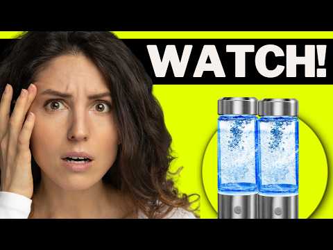 🔥AQUAFUSION HYDROGEN BOTTLE REVIEW - DO THOSE HYDROGEN WATER BOTTLES REALLY WORK?