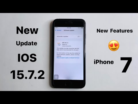 iPhone 7 New Update 😍 - IOS 15.7.2 , New features