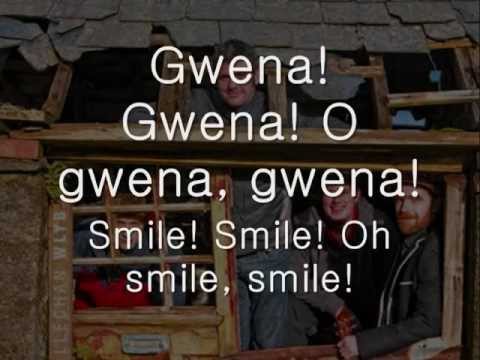 Gwena - Gwibdaith Hen Frân (geiriau / lyrics)