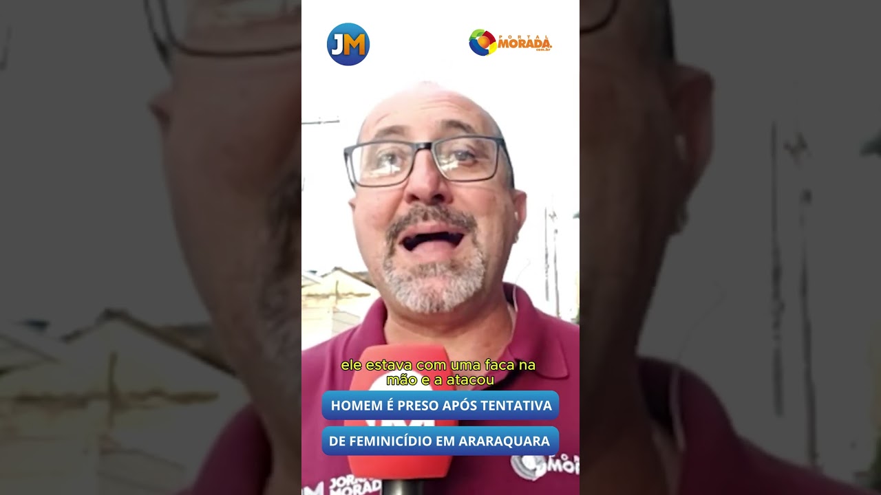 Man arrested after attempted femicide in Araraquara