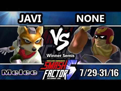 SF5 SSBM - RG | Javi (Fox) Vs. EMG | n0ne (Captain Falcon) Smash Melee Winners Semis