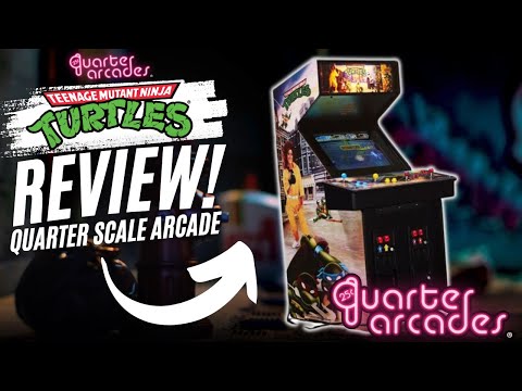 Numskull Quarter Arcades Teenage Mutant Ninja Turtles Review!