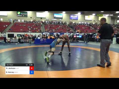 2018 Marine Corps US Open/Senior Men's Freestyle 79 5th Place - Nathan Jackson (NJRT) Vs. Ben Harv