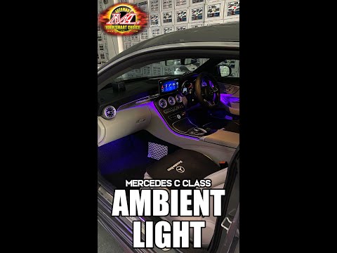 W205 C Class AMG Ambient Light /w AMG Dashboard Trim