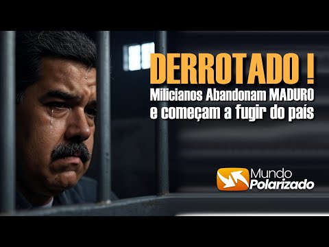 EXCLUSIVO! Milicianos ABANDONAM MADURO e começam a FUGIR da VENEZUELA!