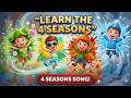 Spring Summer Autumn Winter Fun Educational Season Song For Kids ️ ️