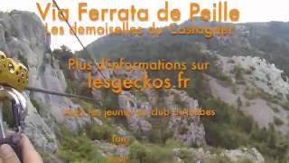 preview picture of video 'Via Ferrata de Peille - Lesgeckos'