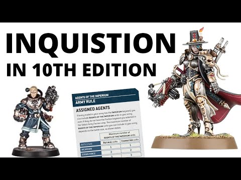 Inquisition and Agents of the Imperium in Warhammer 40K 10th Edition - Faction Focus Unit Previews