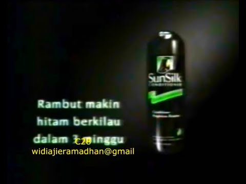 Sunsilk Conditioner Penghitam Rambut "3 Weeks" 15s - Indonesia, 2001