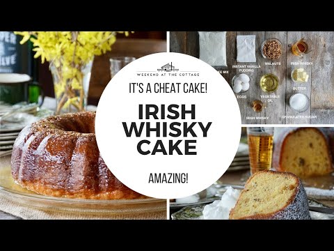 The best IRISH WHISKY CAKE - Easy & Scrumptious!
