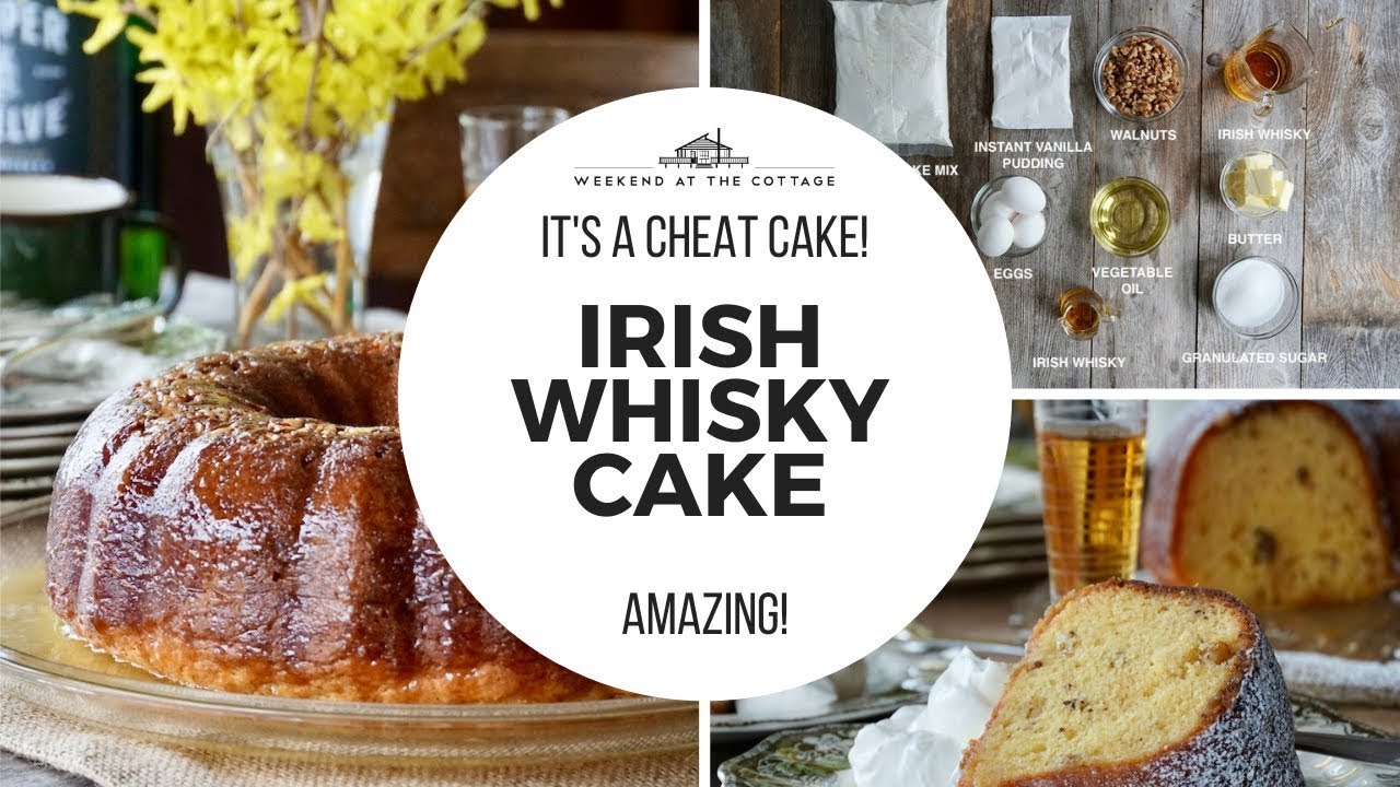 The best IRISH WHISKY CAKE - Easy & Scrumptious!