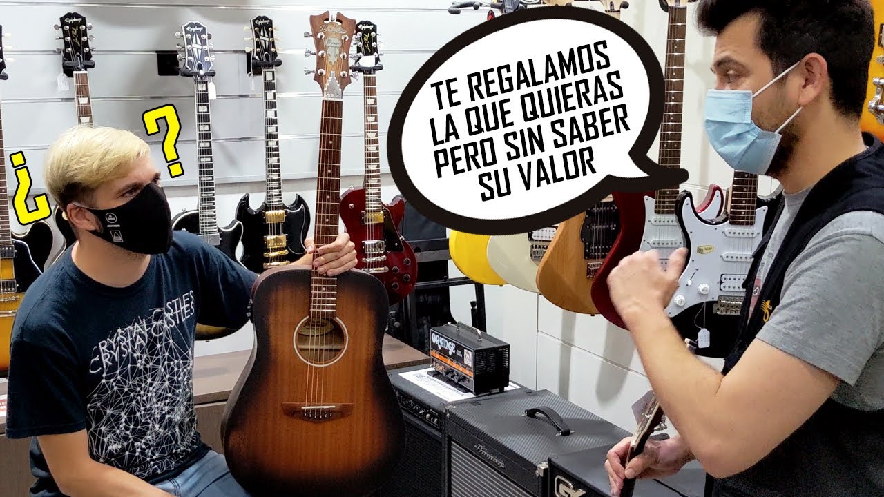 Elijo una Guitarra Guiándome sólo por mi Oído | ShaunTrack
