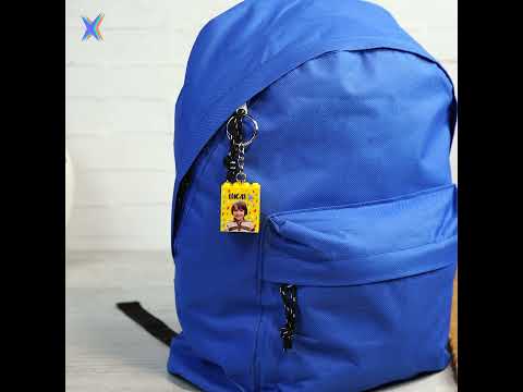 Sleutelhanger Blocks met foto Sleutelhanger Blocks met foto