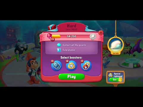 Fishdom 9833 Hard Level - NO 💣🧨💥