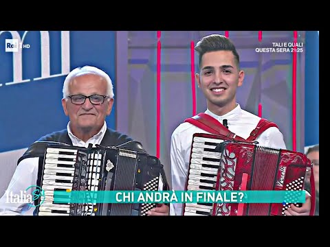 RAI 1 - ITALIA SI (con Antonio Tanca , nonno Franco e le fisarmoniche) dalla SARDEGNA