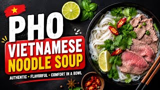 INTRODUCE VIETNAMESE NOODLE SOUP - PHỞ Việt Nam