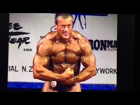 John Brooks' posing routine from the 1998 NABBA NZ ProAm competition