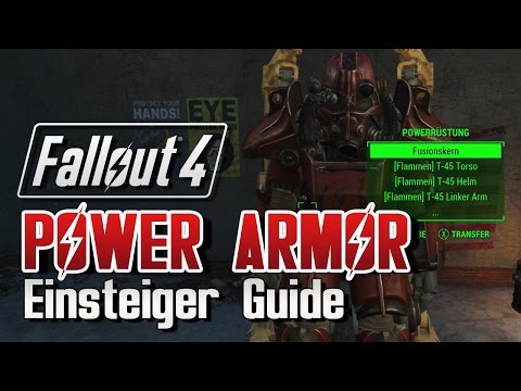 FALLOUT 4 ★ POWER ARMOR Guide - Power Rüstung Einsteiger Guide