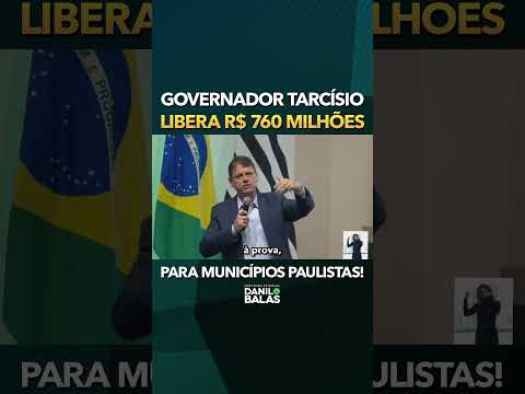 Um presentão de Natal para os 645 municípios paulistas!