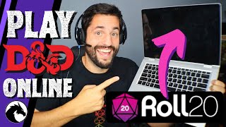 Beginners Guide to PLAY D&D ONLINE with Roll 20 and Discord