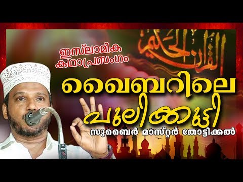 ഖൈബറിലെ പുലിക്കുട്ടി || Islamic Katha Prasangam Malayalam || Zubair Master Thottikkal