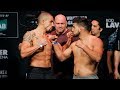 UFC 234: Robert Whittaker vs. Kelvin Gastelum Weigh-In Staredown - MMA Fighting