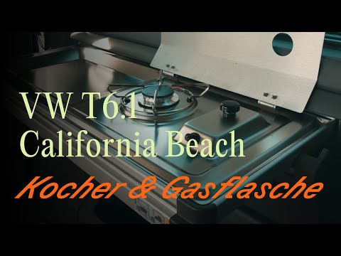 VW T6.1 California Beach: Herd & Gasflasche | Vanever 2025